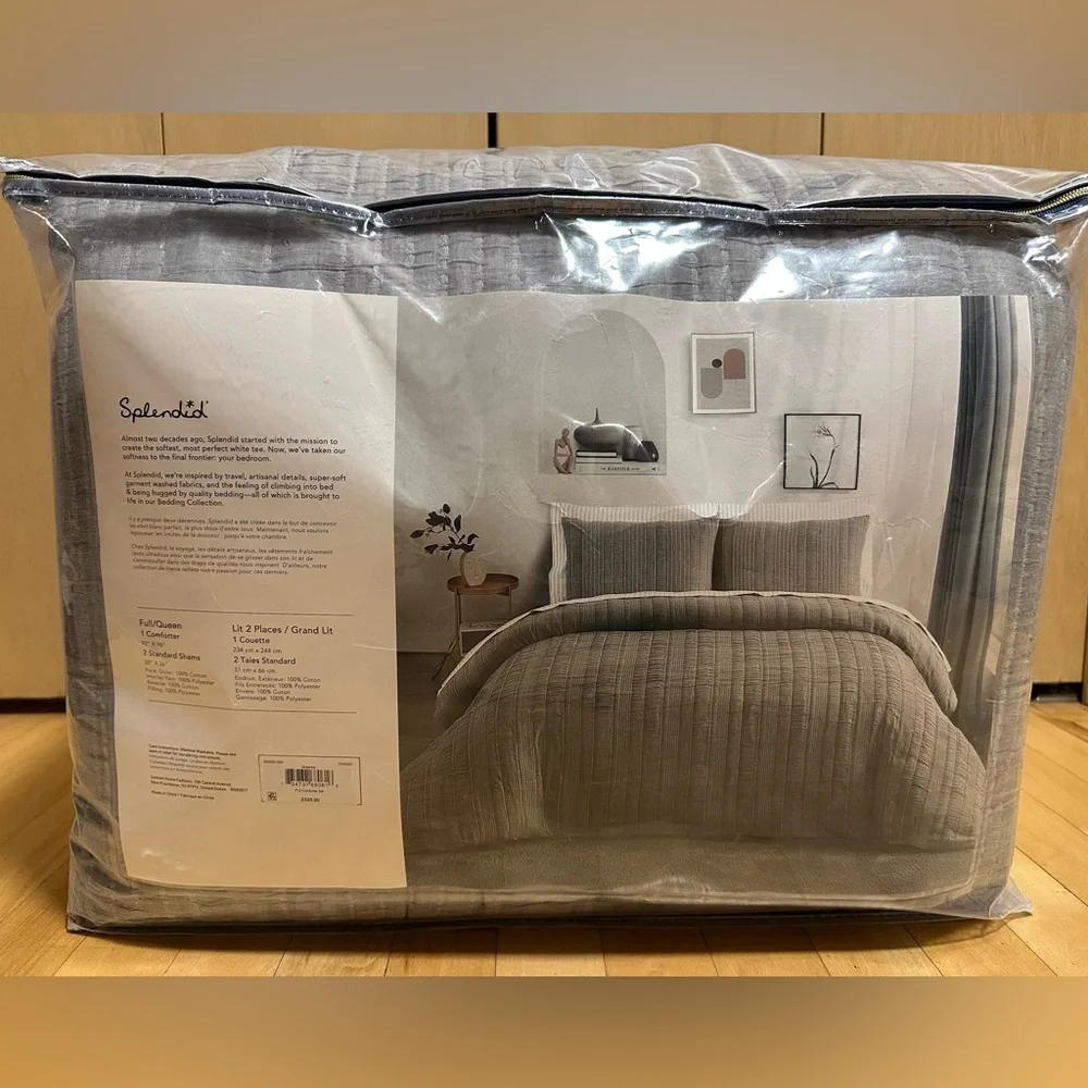 Splendid Full/Queen Comforter & Sham set - NIP